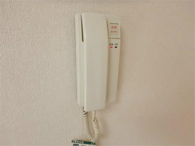 セキュリティ　インターホン付