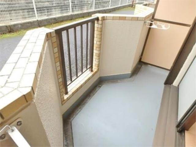 バルコニー　南向きのバルコニー