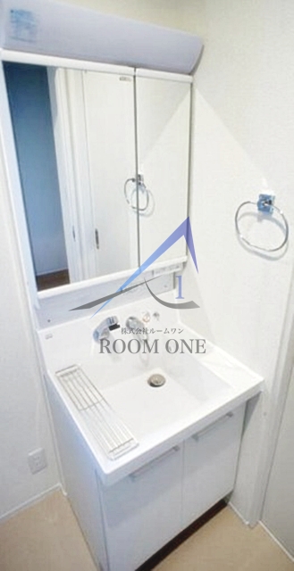 洗面設備　洗面台です。