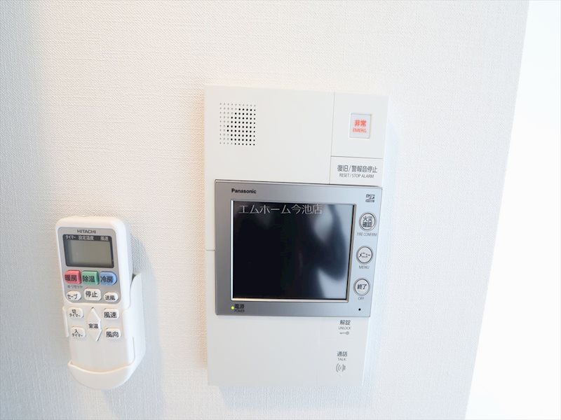 セキュリティ　TVモニター付インターホン