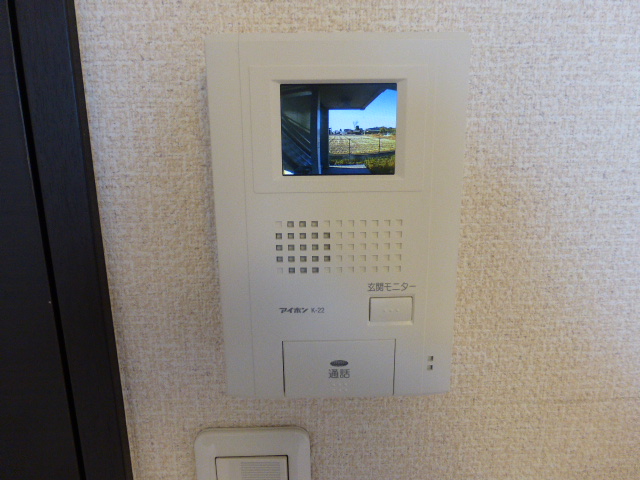 セキュリティ　急な訪問者をモニターで確認出来る　TVドアホン