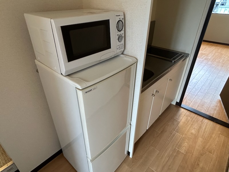 その他　冷蔵庫・レンジ付　　ご自分のお持ちであれば撤去も可