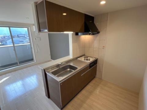 キッチン　2口ガスコンロ