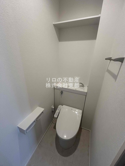 トイレ　洗浄便座付です！