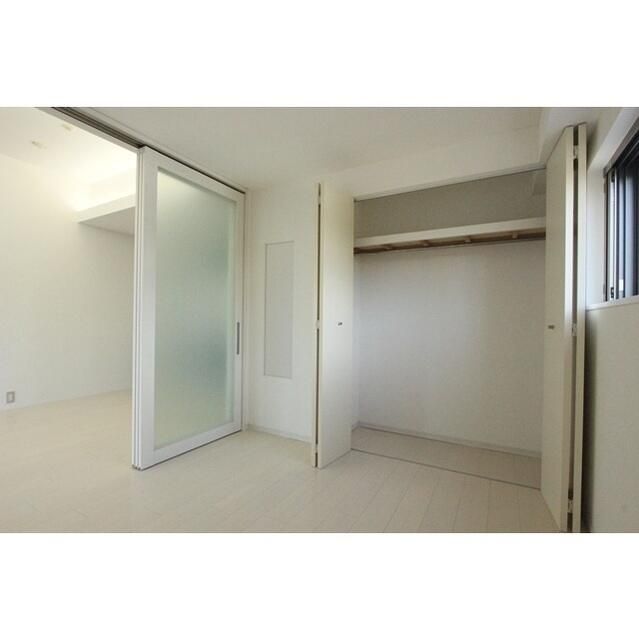 収納　たっぷりとした収納スペースです