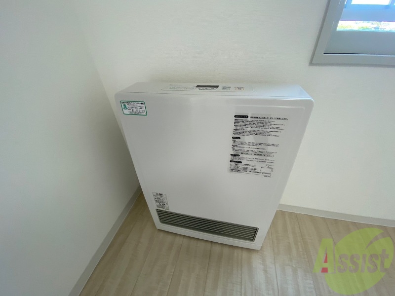 その他設備　ガス暖房がついており、寒い日も安心です！