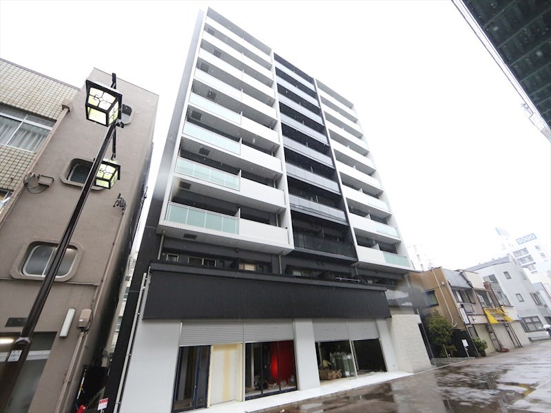 建物外観　外観　オートロック　防犯カメラ