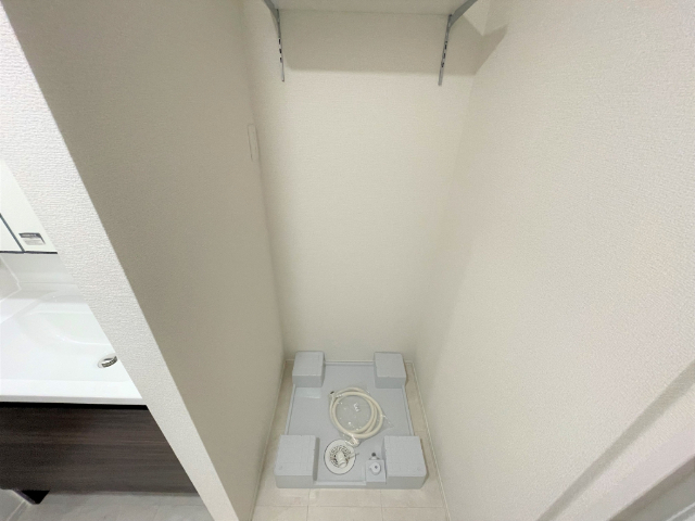 その他部屋・スペース　洗面の洗濯機置き場です。