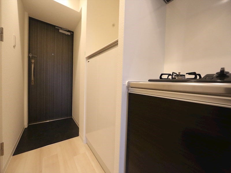 玄関　玄関　シューズボックス付