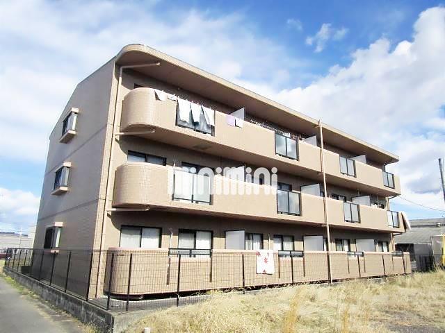 建物外観　タイル張りの重量感のあるコンクリートマンションです。