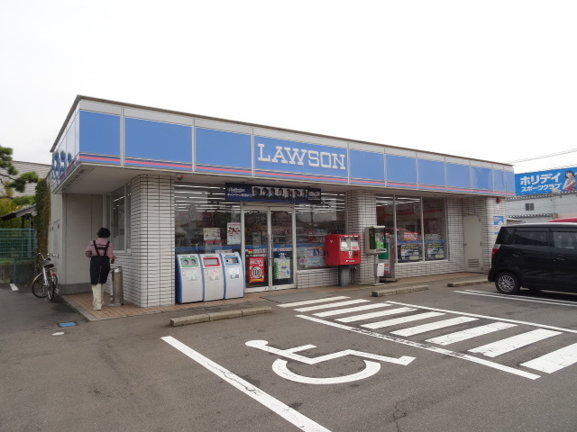 コンビニ　ローソン新潟弁天橋通店（コンビニ）まで582m