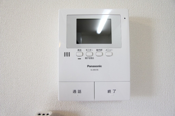 セキュリティ　TVモニター付きで来客対応も安心♪