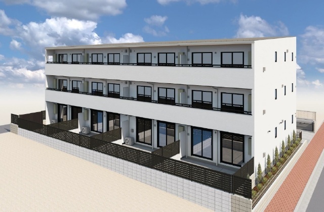 建物外観　外観パース