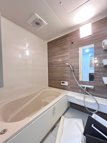 バス・シャワールーム　リノベーション工事中の写真です