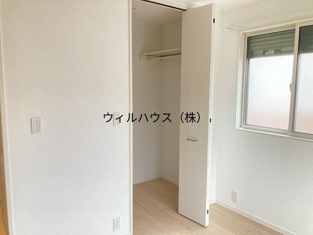 収納　クローゼット！