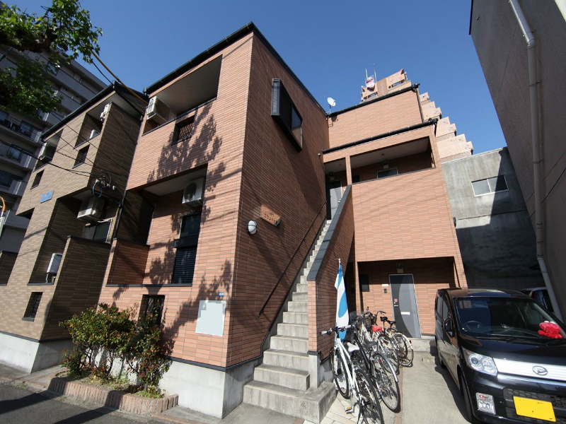 建物外観　外観　デザイナーズ　光インターネット無料