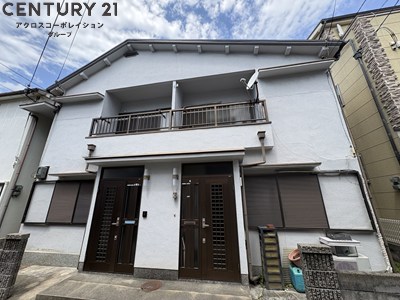 建物外観　2階建て角部屋3DKのテラスハウス
