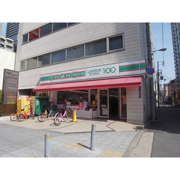 コンビニ　ローソンストア１００西区京町堀店（コンビニ）まで119m