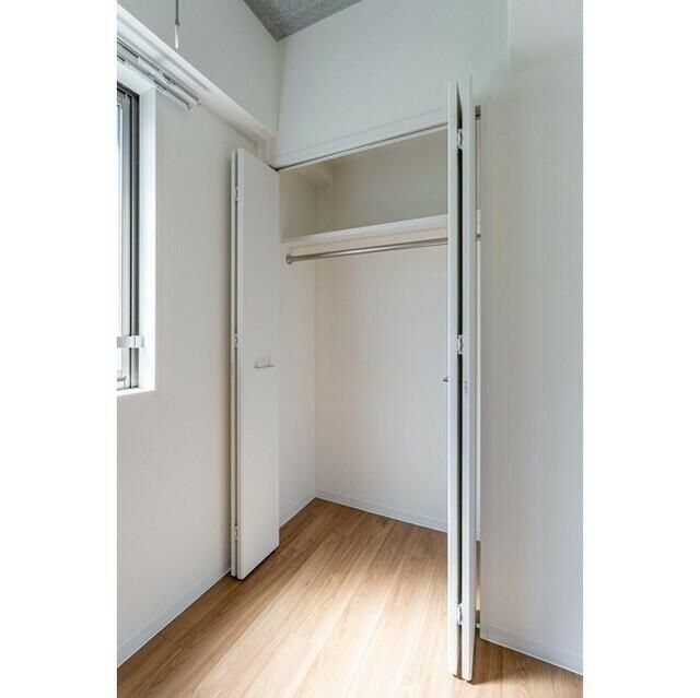 収納　たっぷりとした収納スペースです