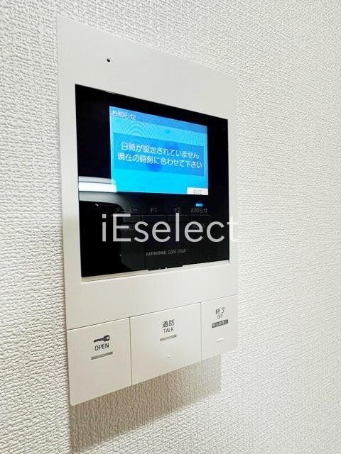 セキュリティ　TVモニターホン付きです