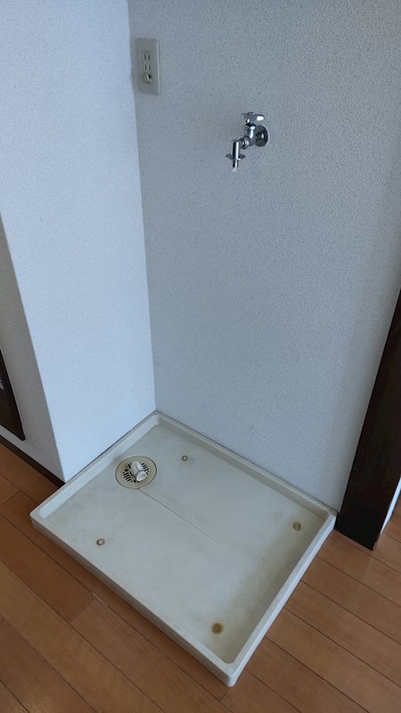 洗面設備　洗濯機置場