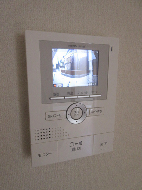 セキュリティ　★録画機能付きのモニターホン★