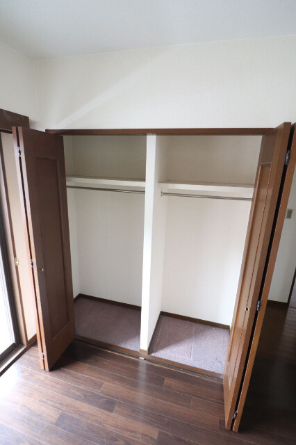 収納　洋室のクローゼット収納