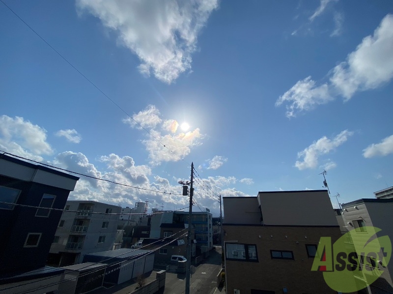 眺望　眺望です。遮るものもなく開放的ですね～！