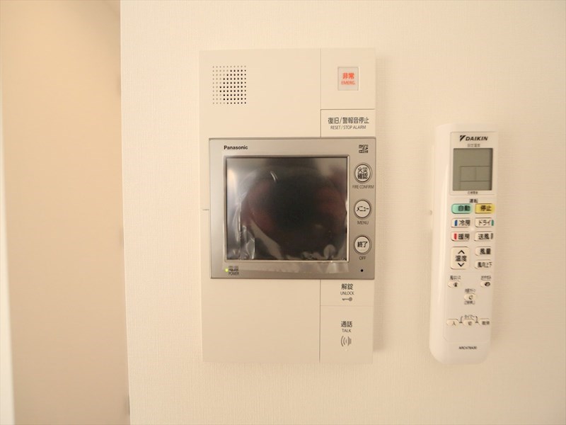 セキュリティ　ＴＶモニター付インターホン