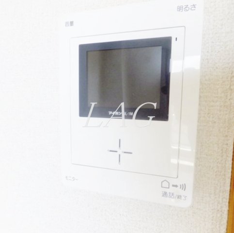 セキュリティ　モニター付きインターフォンです。