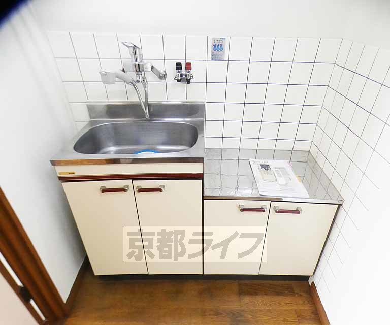 キッチン　ガスコンロ設置可