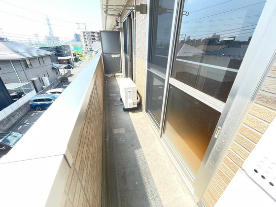 バルコニー　※別部屋の写真です