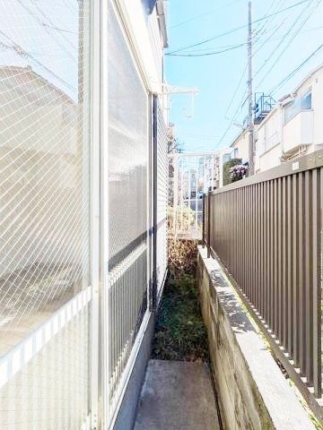 バルコニー　庭