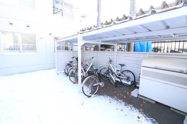 その他共有部分　自転車置き場！