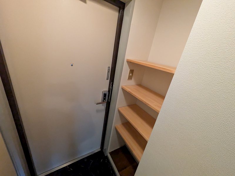 収納　同建物同号室の室内写真です。