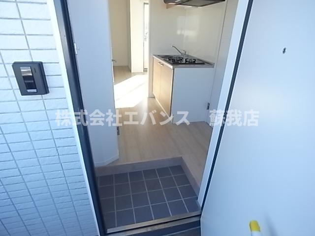 玄関　ゆったりとした玄関です
