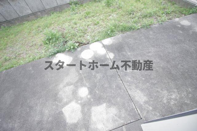 庭　お庭の付いた物件です
