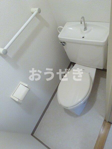 トイレ　?