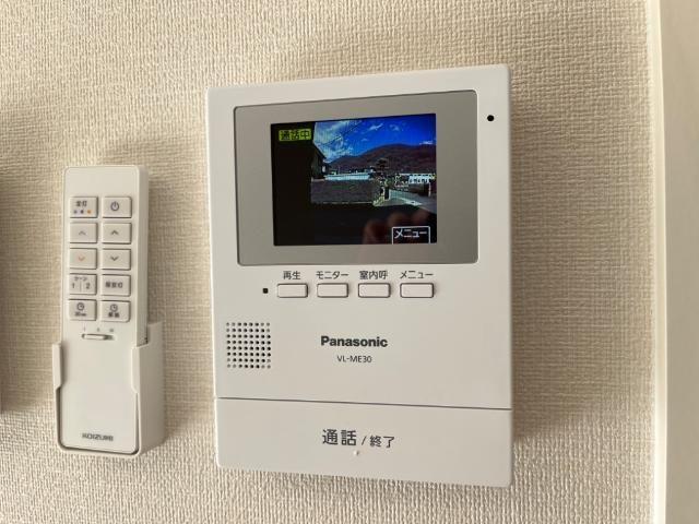 セキュリティ　カメラ付インターホン（イメージ）