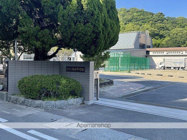 中学校　熊本市立城西中学校（中学校）まで2100m