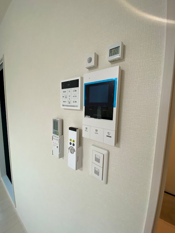 セキュリティ　別のお部屋の写真ですが参考までに