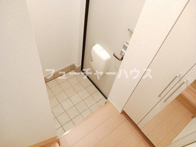 玄関　明るい玄関です