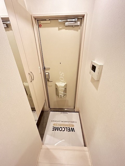 玄関　シューズＢＯＸ付きの玄関