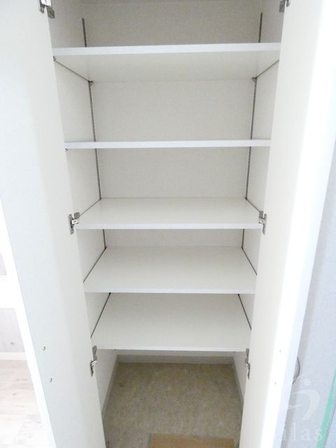 収納　建築中