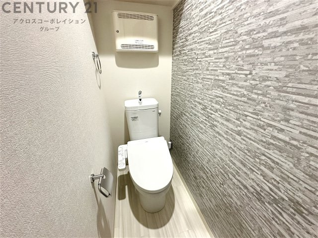 トイレ　ウォシュレット付きのトイレです！