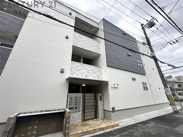 建物外観　オートロック付きで安心です！