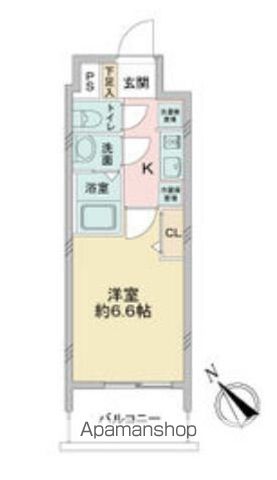 ＪＲ中央本線 鶴舞駅 徒歩5分 13階建 築6年の間取り写真