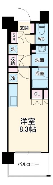 デュオステージ海老名の間取り写真