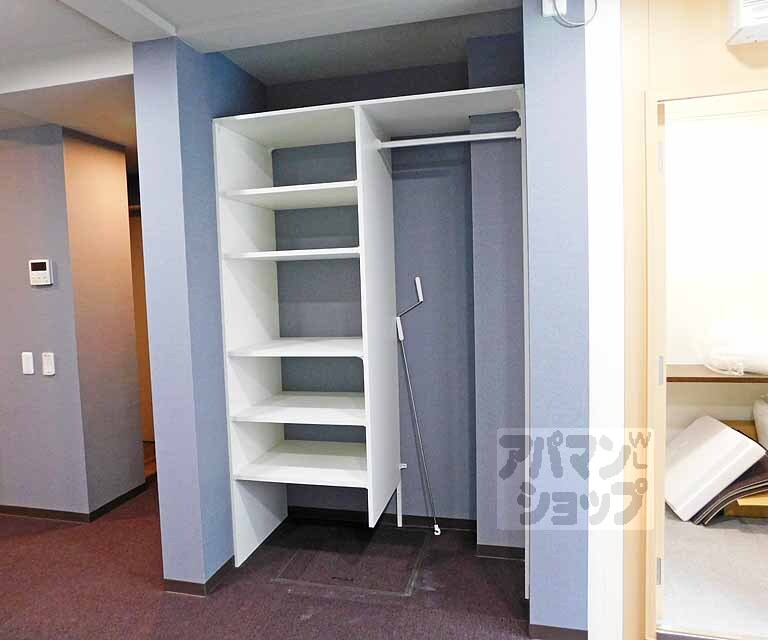 収納　収納力は充分にあります。