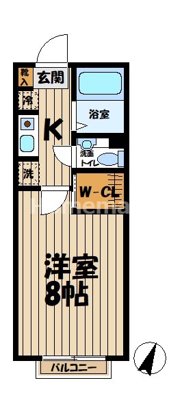 SEA FLATの間取り写真